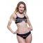 Hot sale swimsuit Come here daddy letter print split plain bikini