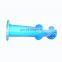 ductile iron flanged wall pipe with puddle flange