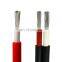 high quality TUV dc power cable pv1 f solar cable 4mm for solar panel