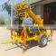 Mini top drive head hydraulic portable borehole water well drilling rig machine for water well in lower price