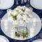 hot selling mirror candle plate/mirror tray centerpieces table decoration