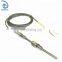 L type MI thermocouple with metal braided wire