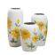 Fashion Modern Simple Style White Hand Paint Sunflower Ceramic For Living Room Decor