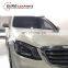 S-Class W222 s320 s350 s450 s500 s560 ABS with LED material headlight 2018-2020y white and blue headlamp