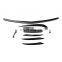 For 17-18 Mercedes Benz W213 E Class Sport Front Bumper Fog Light Garnish Trim Fins