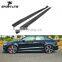 Carbon Fiber Facelift RS3 Car Side Skirts Extension for Audi RS3 8V Sedan 17-18