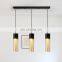 Metal Pendant Light Glass E27 Decorative Hanging Light Modern For Warehouse Bar Coffee
