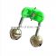 Clamp Tip Clip Ring Green ABS Outdoor Rod Bells Fishing Carp Bite Alarms