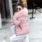 Wholesale High-End Winter Custom Cropped Casaco Puffer Faux Fur Crop Down plus size Coat Jackets For Ladies