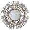 wooden beautiful mirror