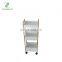 BAMBOO three layers of small layer shelf storage with wheels