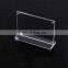 Simple design acrylic table sign display, stand menu holder