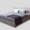 Concise Home modern furniture minimalist bed BB-1605-15 genuine leather or fabric upholstery bed