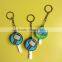 2015 China OEM manufacturer promotional 2d 3d custom soft PVC rubber keychain with SEDEX certified