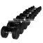 Professional Custom 2.5-50kg 2.5 kg increase Gym Equipment Weight Lifting Rubber Coated Dumbbell