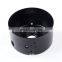 black powder coated sheet metal parts