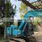 Японский подержанный ковшовый экскаватор Kobelco SK75, ковшовый экскаватор Kobelco 7-тонный мини