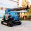Electric crawler pile driver anchor screw driver