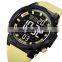 1845 new sports wrist watch men fashion waterproof men wristwatch gold digital hour time date alarm watches skmei factor