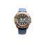 Top 1:1 Men's 316L Stainless Steel Rainbow Diamond Infinity Loop Bezel Luxury Waterproof Custom Logo Mechanical Watch