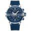 2019 new style classic miyota movement water resistant silicone band engraved chronograph hand watch men