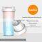 Xiaomi Double Lid Juice Cup Juicer Wireless Mini Juice Cup Cutting Blender Portable USB Juicer
