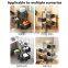 In Stock Multilayer Rotatable kitchen Storage fruit 360 Degree Rotating Baskets Vegetable Rack