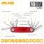 Outdoor hot-selling 10 in 1 mini multifunctional bicycle riding tool, multi-use at home, maintenance screwdriver