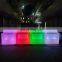 LED circle bar table counter for event entertainment rental commercial illuminated Light up furniture led carved bar counter