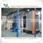 powder coating line for steel and aluminium sections