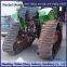 High horsepower tractor modified track chassis with strong climbing ability