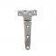 ISURE MARINE Stainless Steel T Hinges Grade Heavy Duty Boat Hatch Hinge (150 mm X 75 mm) Casting Cabinet Hardware Door Hinge