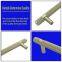 Knurled Cabinet Handles Cabinet Pulls Aluminum Handles Knurled Drawer Pulls Gold and Black Oxidation Finish with Diamond Pattern