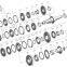 Other performance parts High performance coach bus 1762-00445 bus transmission main grinding gear box shaft