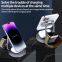 Magnetic wireless charger large disc base zinc alloy foldable 360 degrees rotation suitable for iPhone AirPods 3 2 Pro iWatch