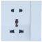 Ultra thin 1gang 10A Wall Switch big panel design slim switch