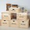 Handmade vintage style storage wooden gift box
