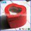 Red Heart Shaped Gift Boxes Clear Window Hinged Top
