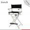 Factory OEM director foldable aluminum custom makeup chair