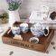 Antique Style Customized Wooden Serving Tray