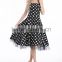 wholesale 1950's swing vintage rockabilly polka dot dress