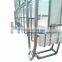 Metal industrial PET preform wire mesh container