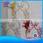 ABS Chromed Car body stickers/car body sticker design