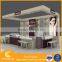 Best quality portable jewelry display showcase plexiglass watch display cabinet