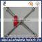 Factory Cross Rim Wrench With Steel Pad