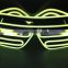 2016 Flashing LED rave party shades New product Dropshades Sound Reactive Light Up Led Rave Glassess