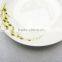 wholesale porcelain imitating 8" plastic melamine dinner plate kitchenware