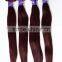 Straight 100 percent malaysian remy human hair price low for sale