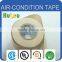 custom color non adhesive air condition tape insulation pvc tape