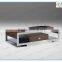 table stainless steel home decor modern glass top coffee table SK1317A